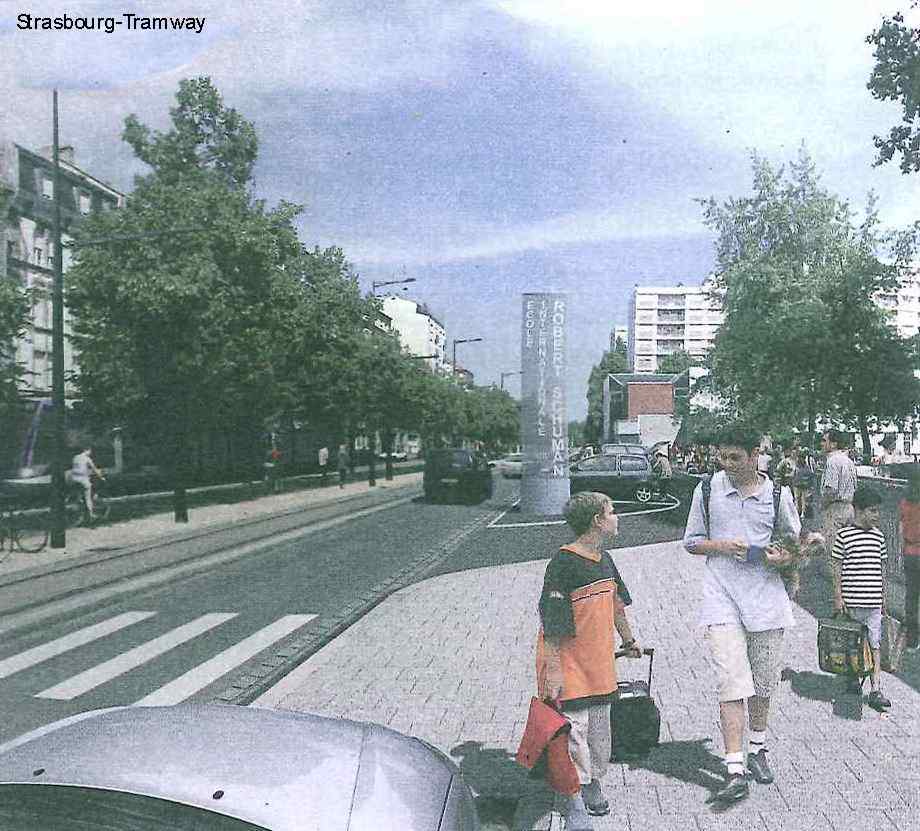 Nouvel aménagement de la Rue Vauban.